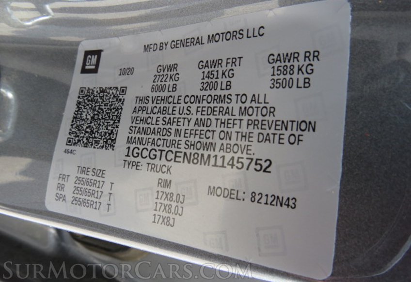 2021 Chevrolet Colorado - Image 51