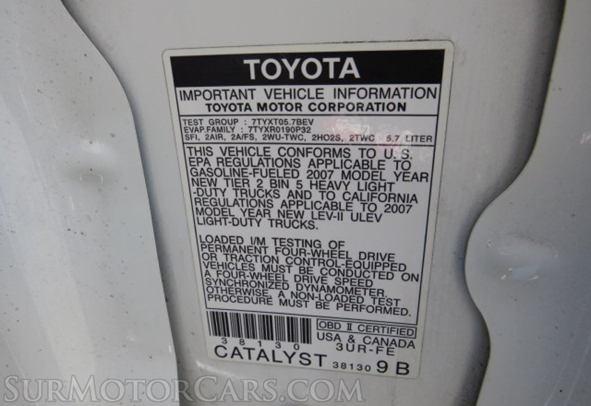 2007 Toyota Tundra - Image 52