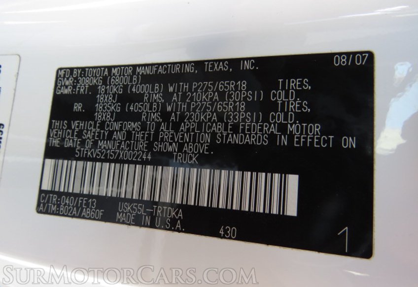 2007 Toyota Tundra - Image 51