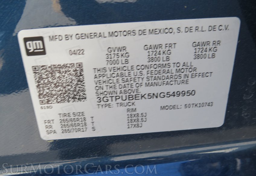 2022 GMC Sierra 1500 - Image 70