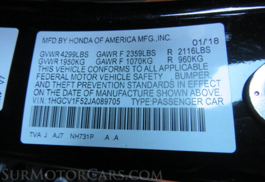 2018 Honda Accord Sedan - Image 47