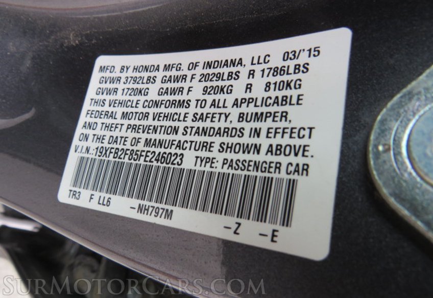 2015 Honda Civic Sedan - Image 49