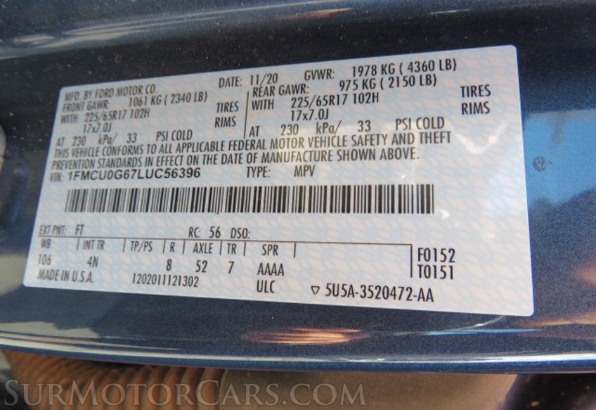 2020 Ford Escape - Image 49