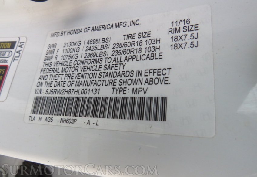 2017 Honda CR-V - Image 51