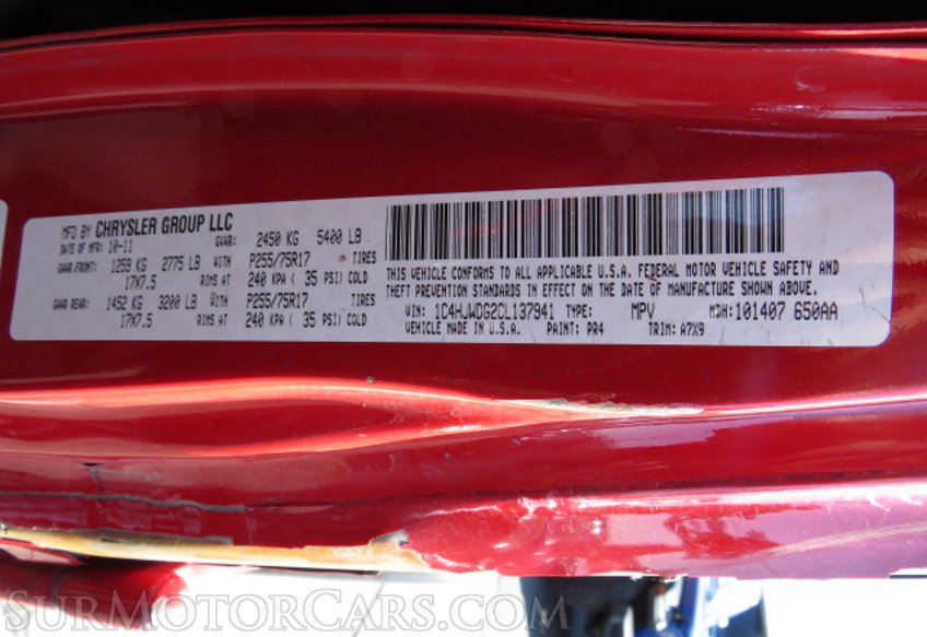 2012 Jeep Wrangler Unlimited - Image 38