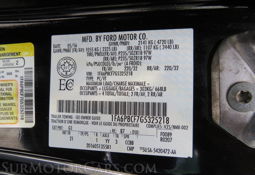2016 Ford Mustang - Image 42