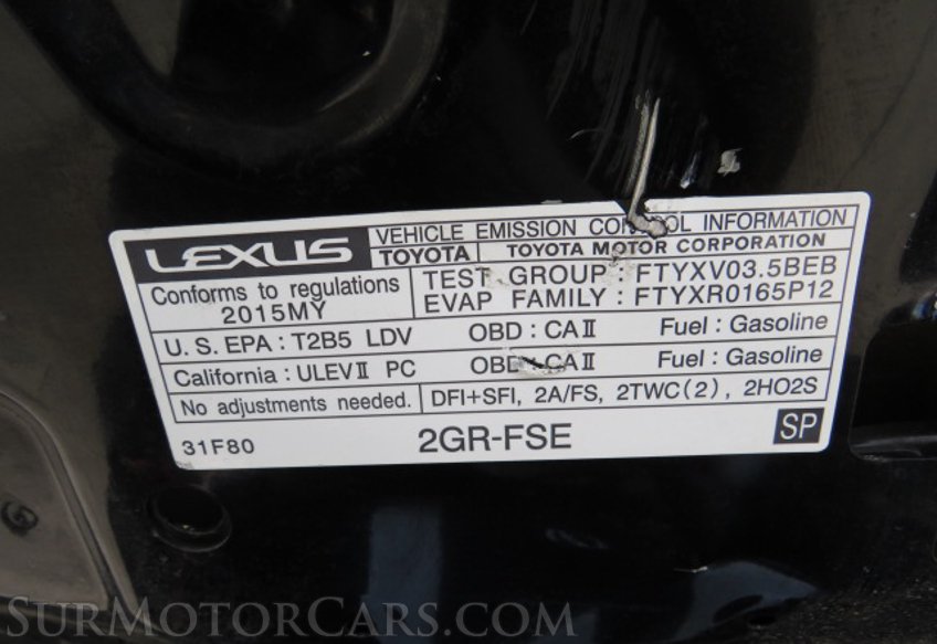2015 Lexus RC 350 - Image 51