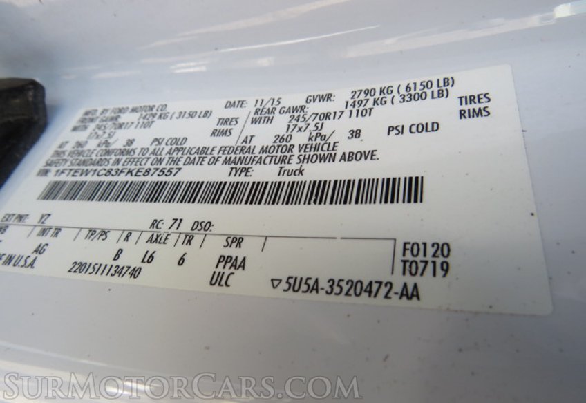 2015 Ford F-150 - Image 44