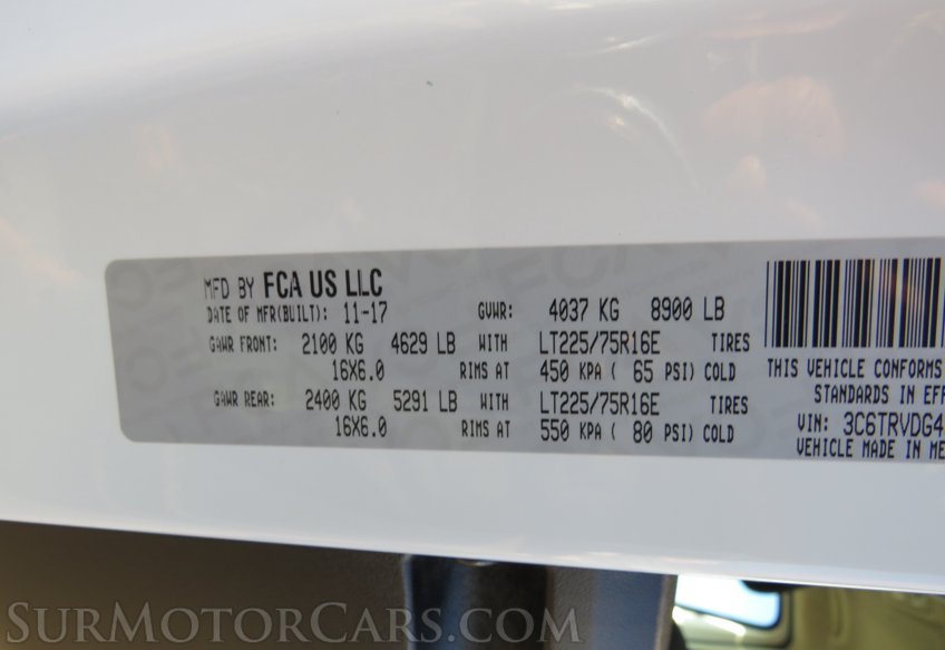 2018 Ram ProMaster Cargo Van - Image 64