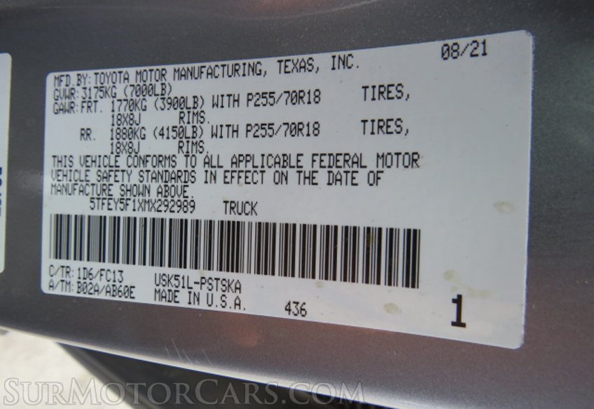 2021 Toyota Tundra - Image 51