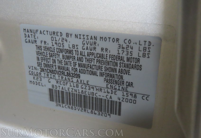 2024 Nissan Versa - Image 46