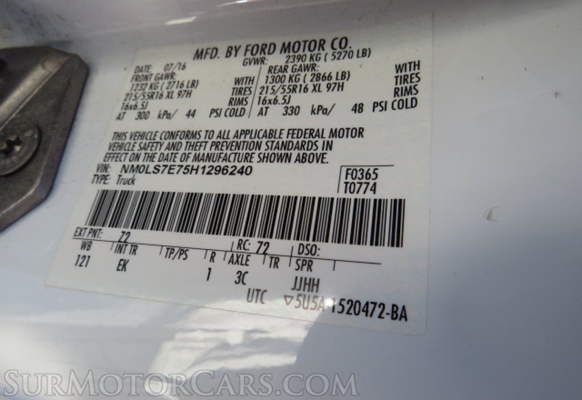 2017 Ford Transit Connect Van - Image 39