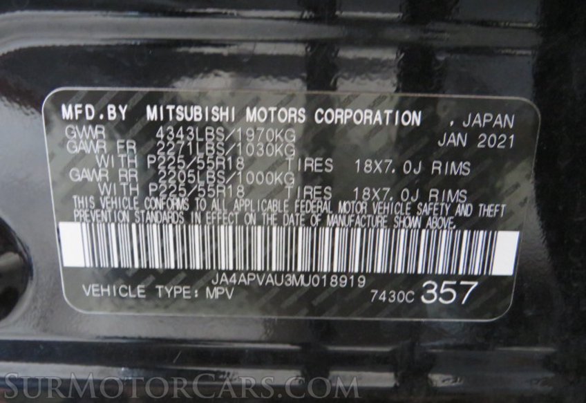 2021 Mitsubishi Outlander Sport - Image 50