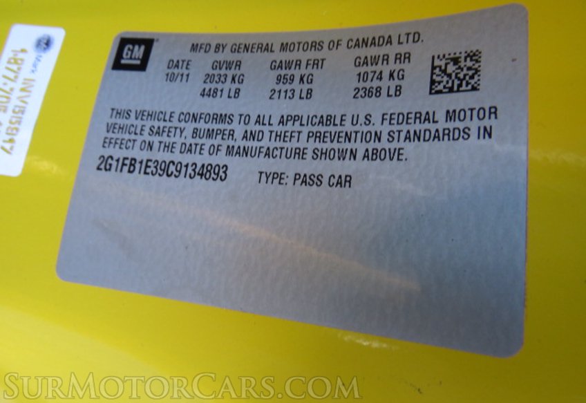 2012 Chevrolet Camaro - Image 39