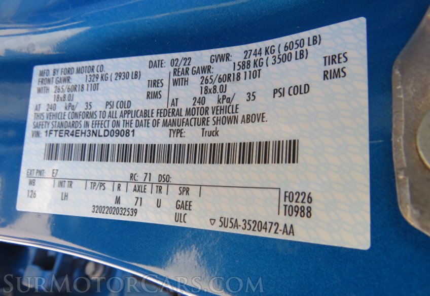 2022 Ford Ranger - Image 50