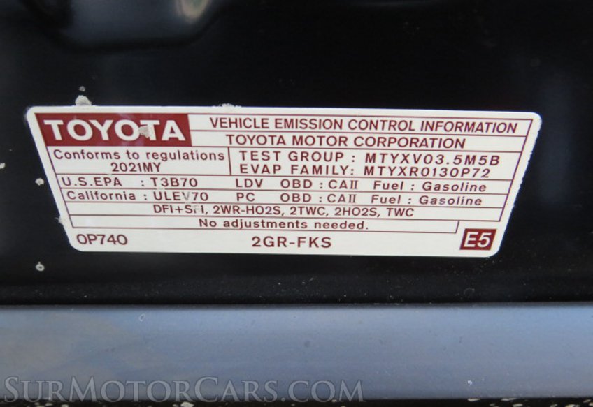 2021 Toyota Camry TRD - Image 50