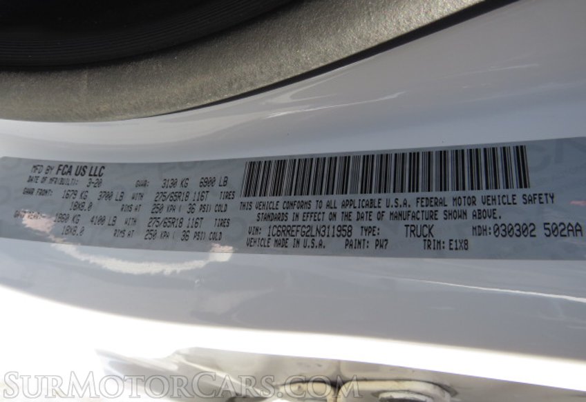2020 Ram 1500 - Image 56