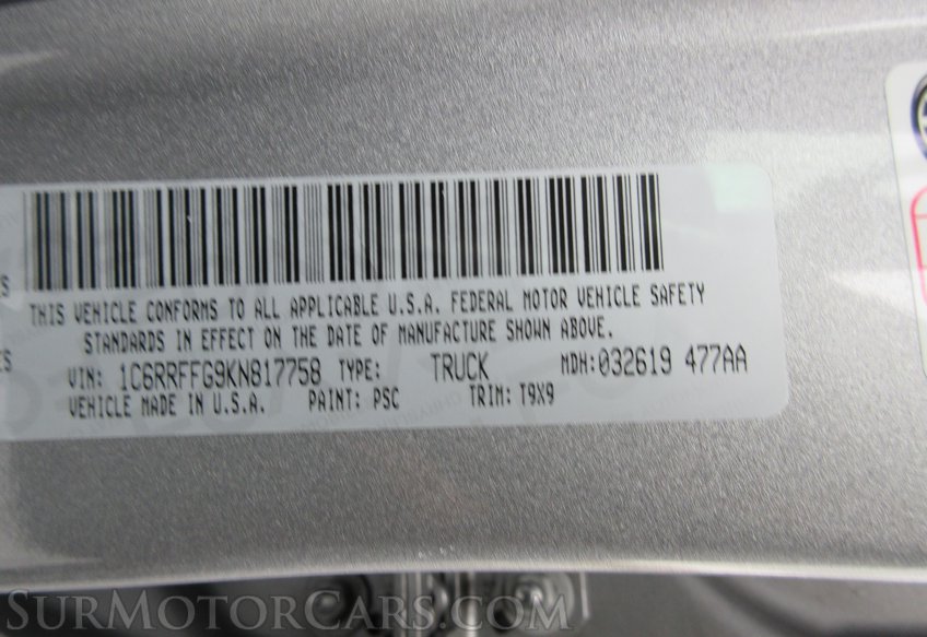 2019 Ram 1500 - Image 83