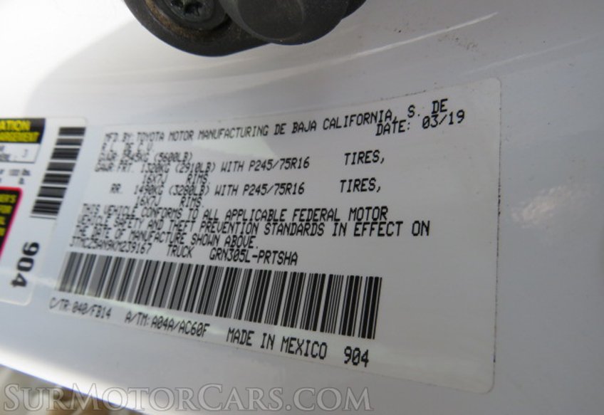 2019 Toyota Tacoma 4WD - Image 45