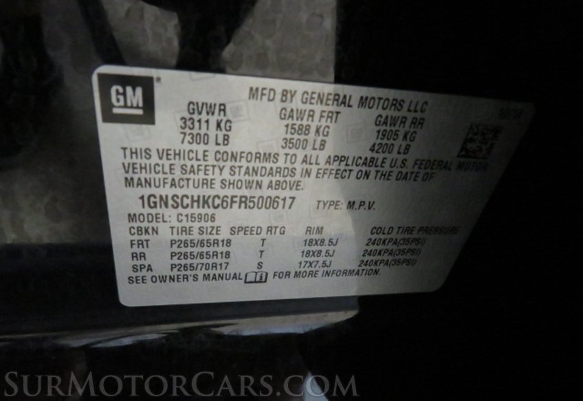 2015 Chevrolet Suburban - Image 54