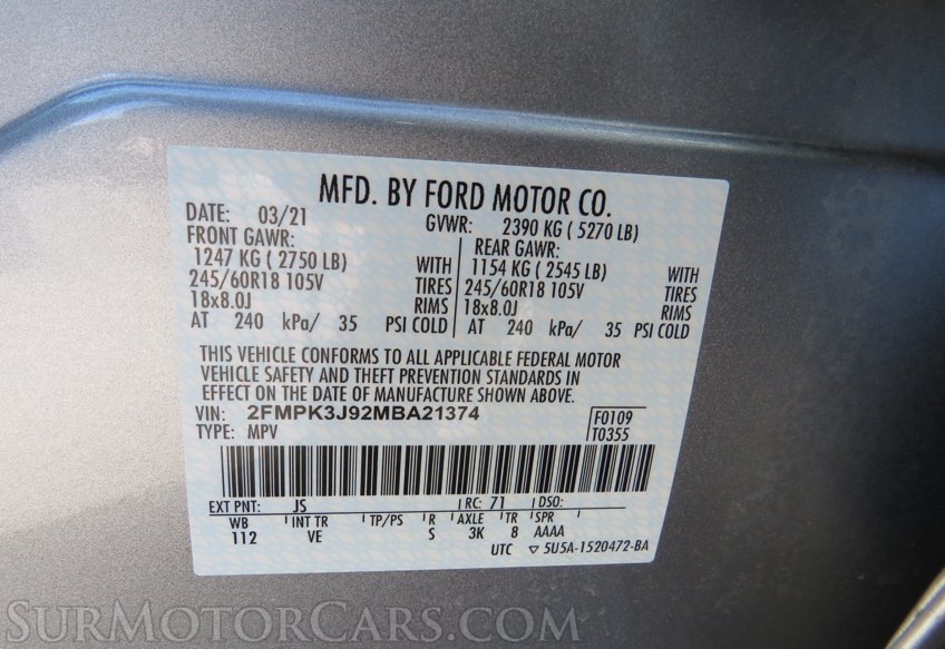 2021 Ford Edge - Image 55