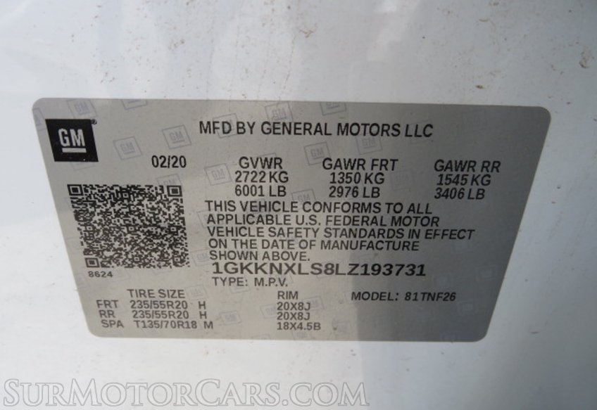 2020 GMC Acadia - Image 61