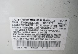 2015 Honda Pilot - Image 52