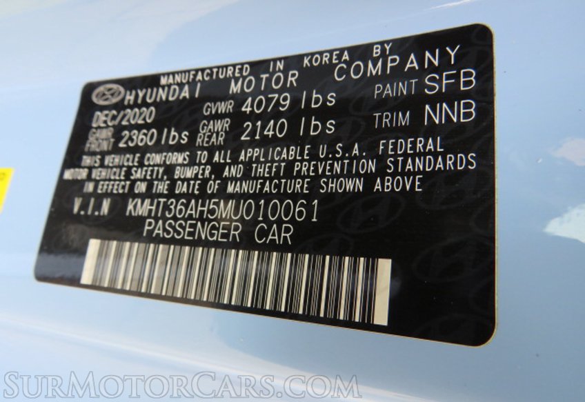 2021 Hyundai Veloster N - Image 44