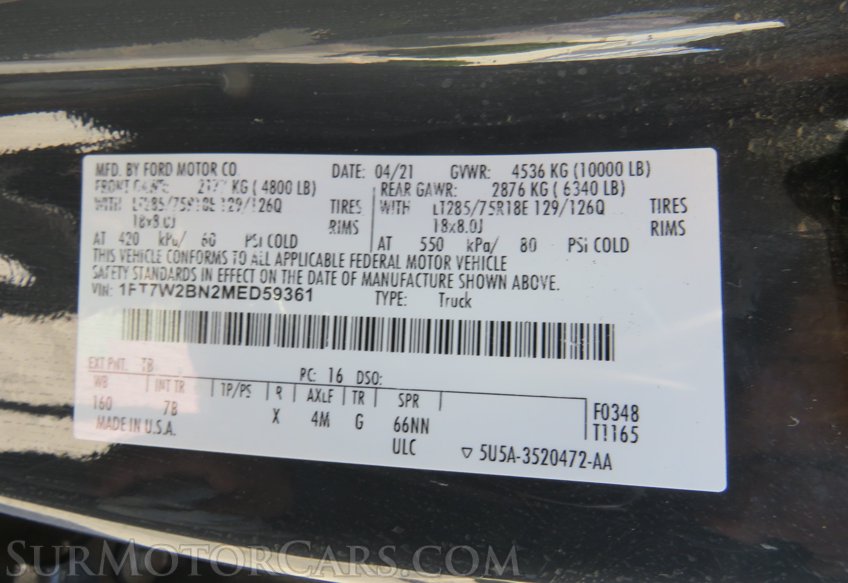 2021 Ford Super Duty F-250 SRW - Image 80