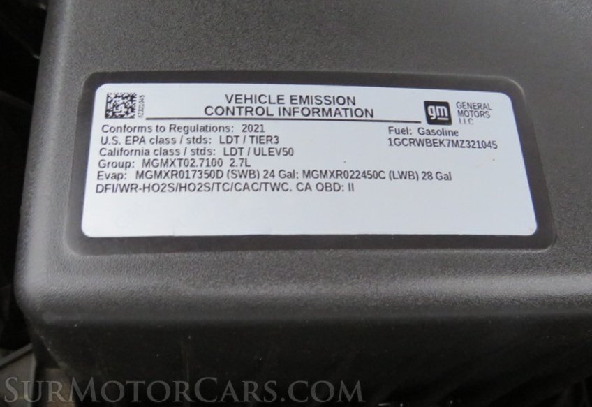 2021 Chevrolet Silverado 1500 - Image 51