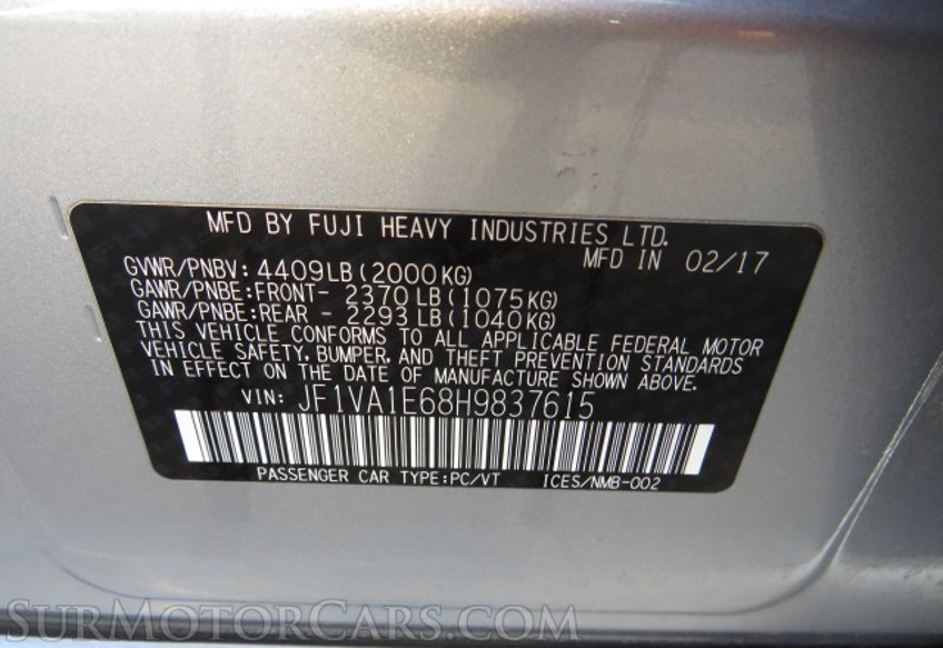 2017 Subaru WRX - Image 46