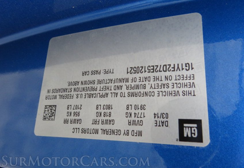 2014 Chevrolet Corvette Stingray - Image 43