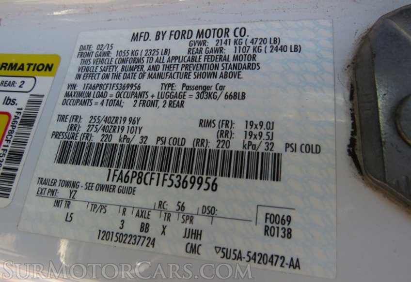 2015 Ford Mustang - Image 49