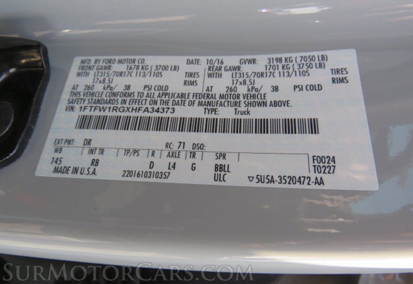 2017 Ford F-150 - Image 64