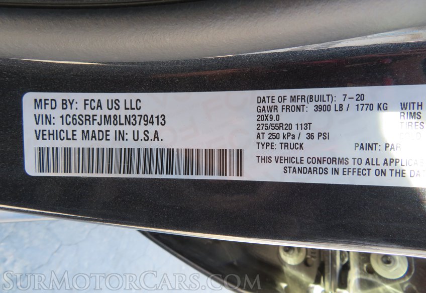 2020 Ram 1500 - Image 68