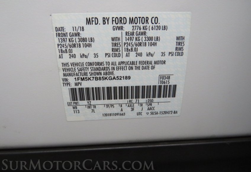 2019 Ford Explorer - Image 39