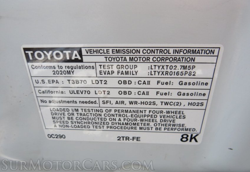 2020 Toyota Tacoma - Image 50