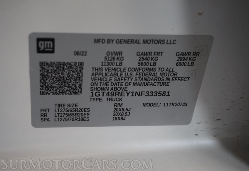 2022 GMC Sierra 2500HD - Image 56