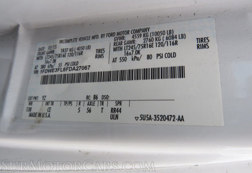 2015 Ford Econoline Commercial Cutaway - Image 42