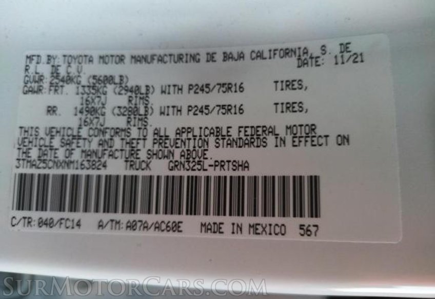 2022 Toyota Tacoma - Image 8