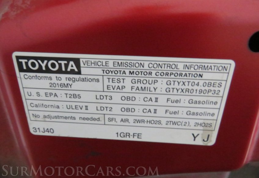 2016 Toyota 4Runner - Image 55