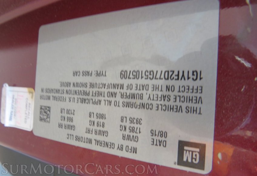 2016 Chevrolet Corvette - Image 46