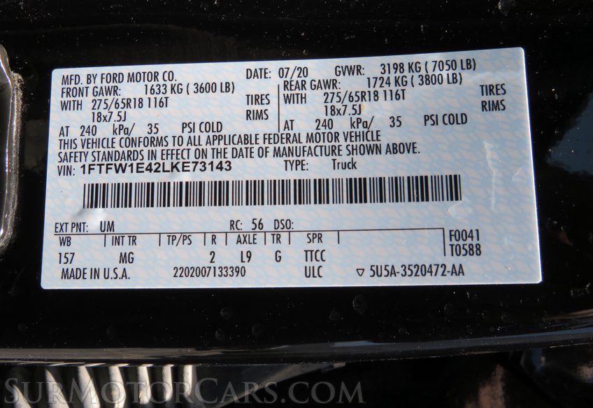 2020 Ford F-150 - Image 55