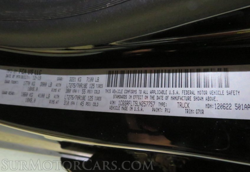 2020 Ram 1500 - Image 57