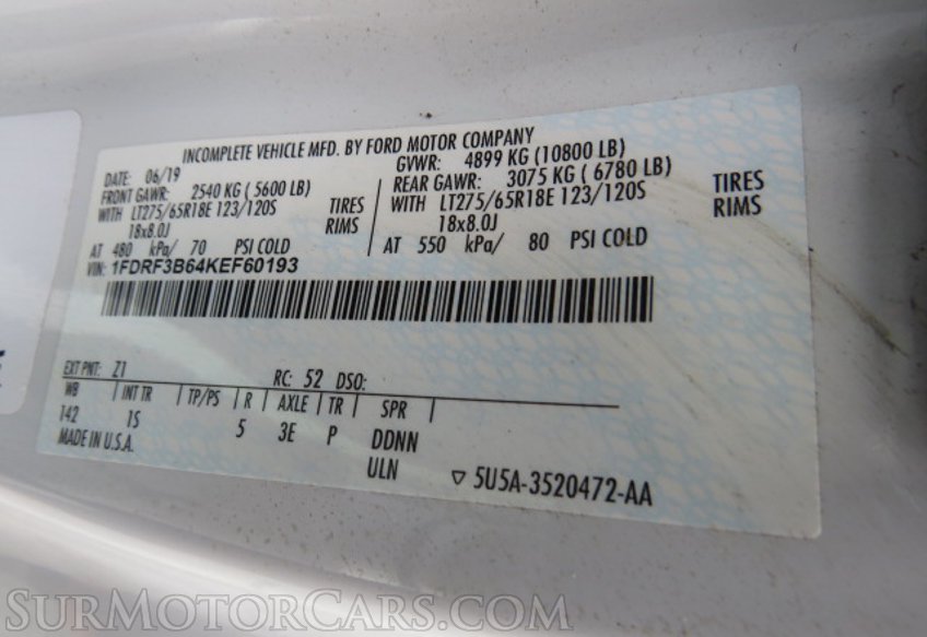 2019 Ford Super Duty F-350 SRW - Image 57