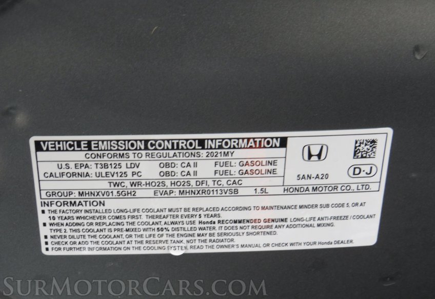 2021 Honda Civic Hatchback - Image 54