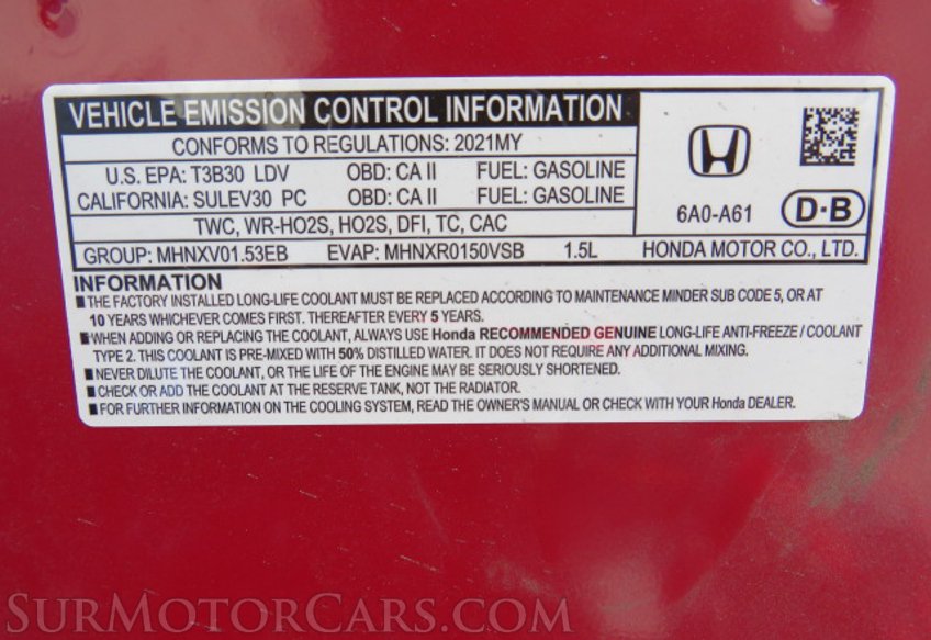 2021 Honda Accord Sedan - Image 50