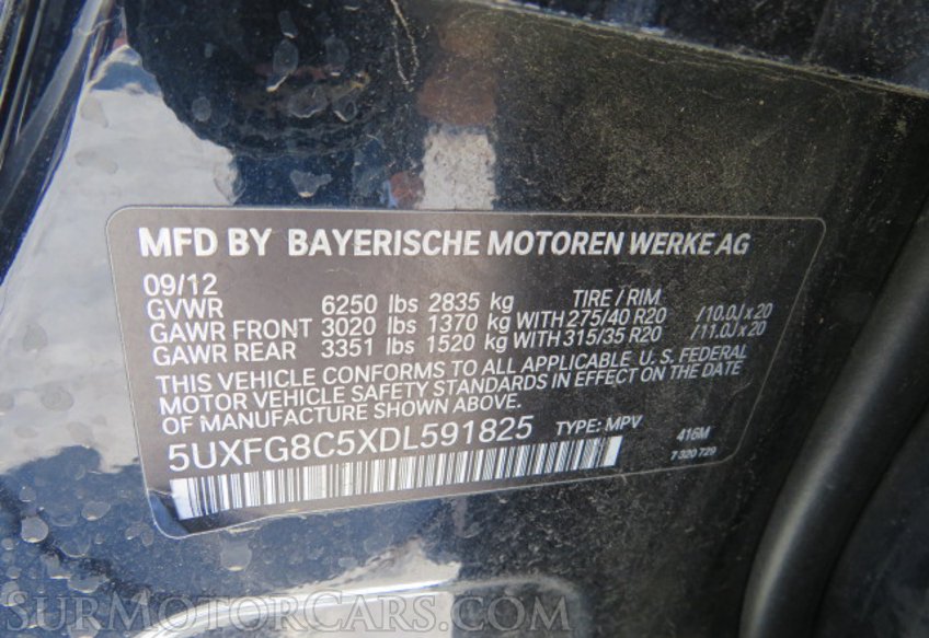 2013 BMW X6 - Image 51