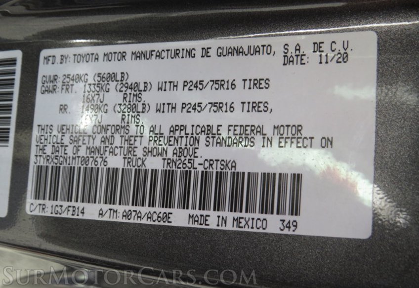 2021 Toyota Tacoma - Image 44