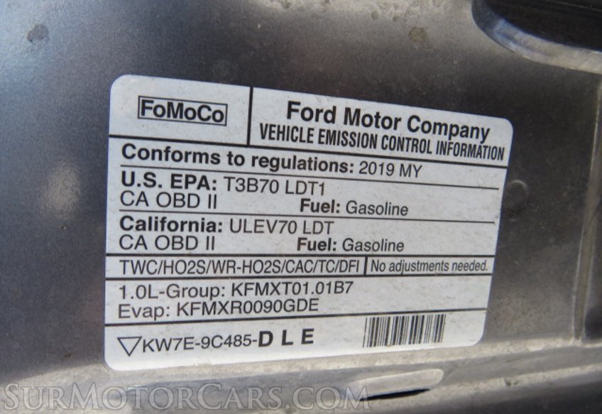 2019 Ford EcoSport - Image 50